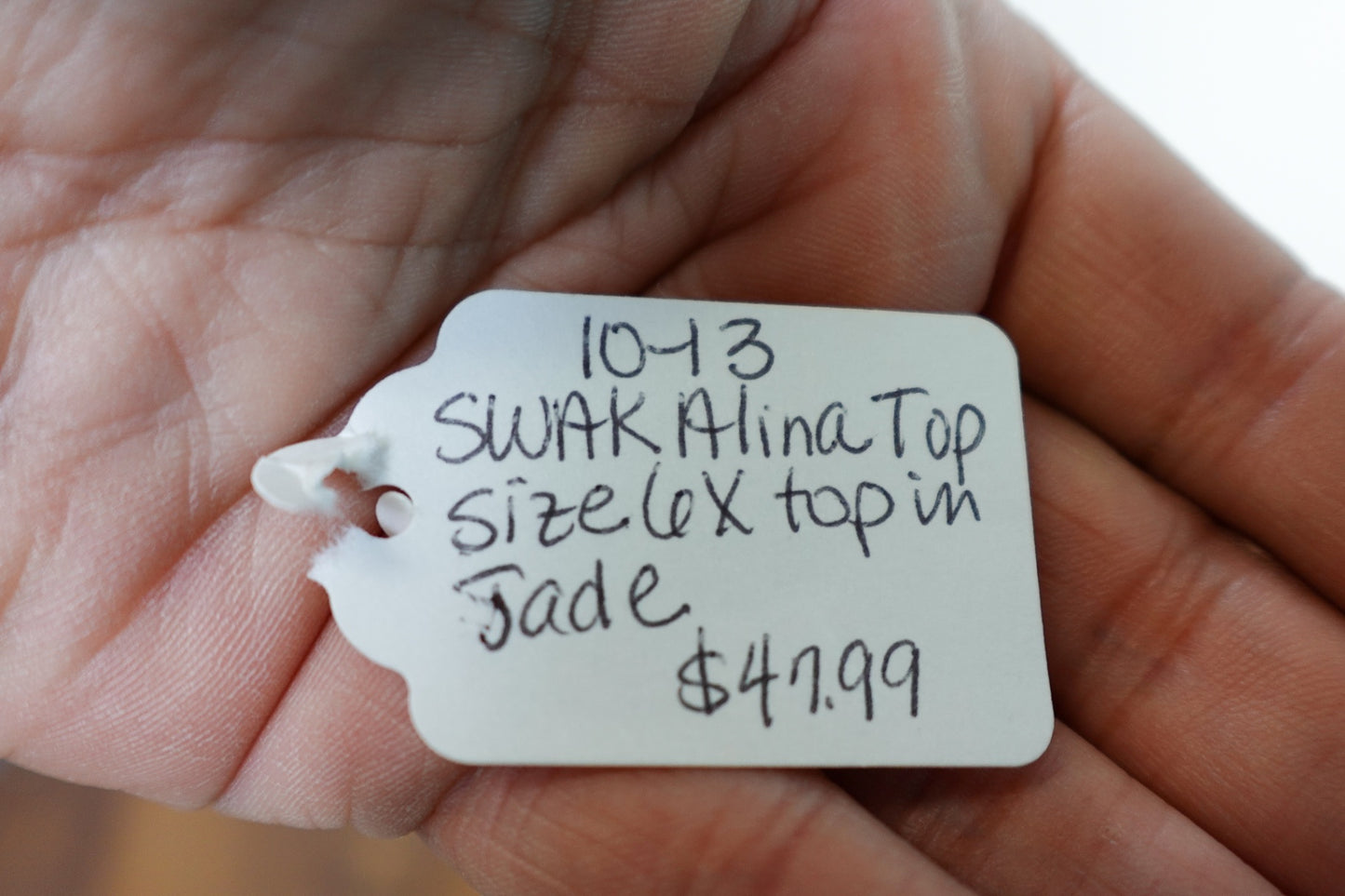 SWAK Designs, Short Sleeved Top, 6X