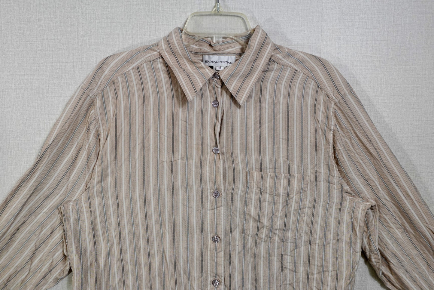 Evan-Picone, Vintage long sleeve top, 16