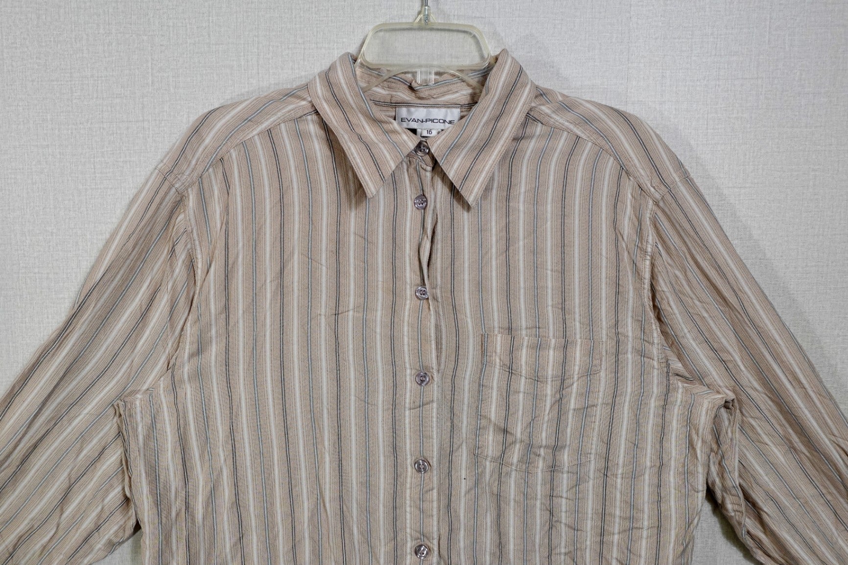 Evan-Picone, Vintage long sleeve top, 16