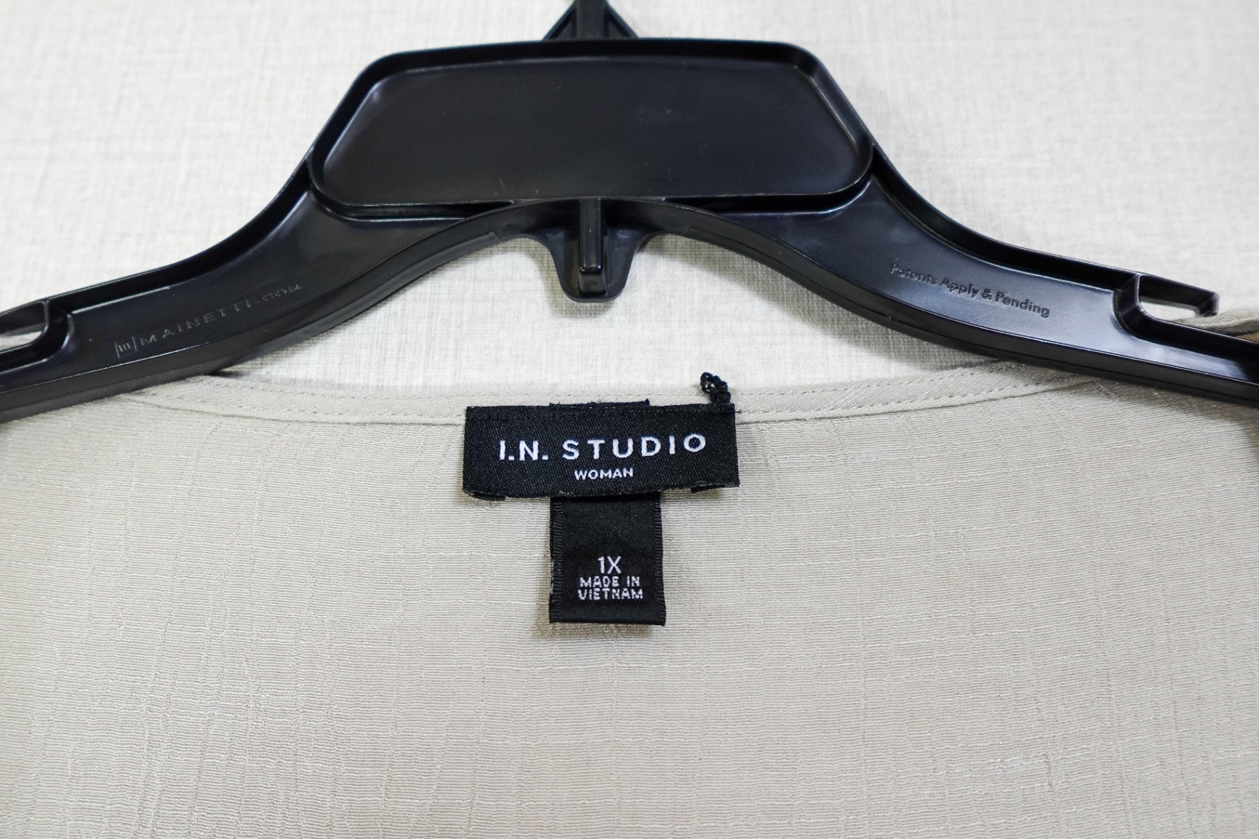 I.N. Studio, Short Sleeves Top, 2X (1X)
