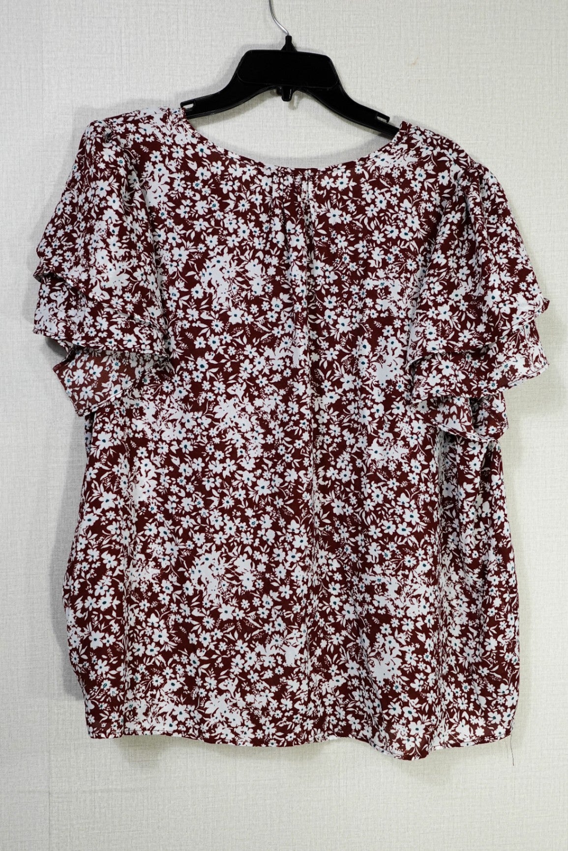 Sweet Rain, Short Sleeved Top, 2X