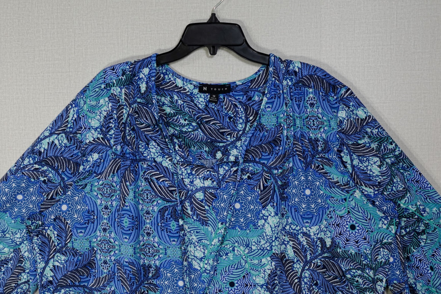 N Touch, Short Sleeved Top, 3X