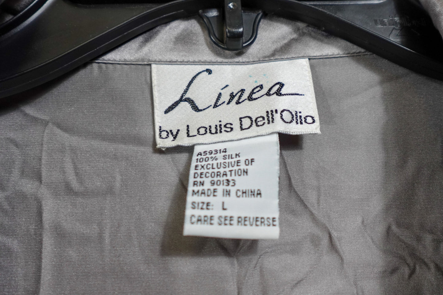 Linea by Louis Dell'Olio, Vintage Blouse, L