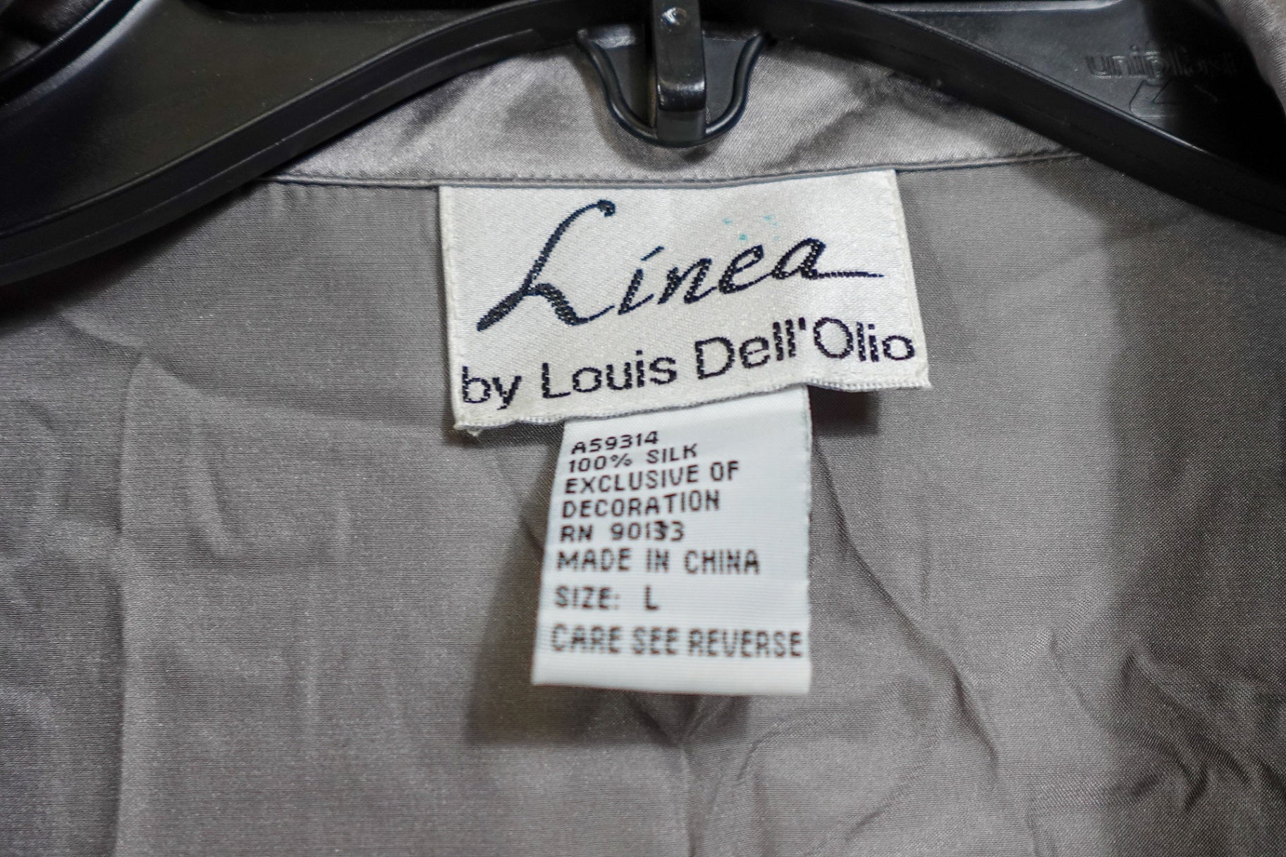 Linea by Louis Dell'Olio, Vintage Blouse, L