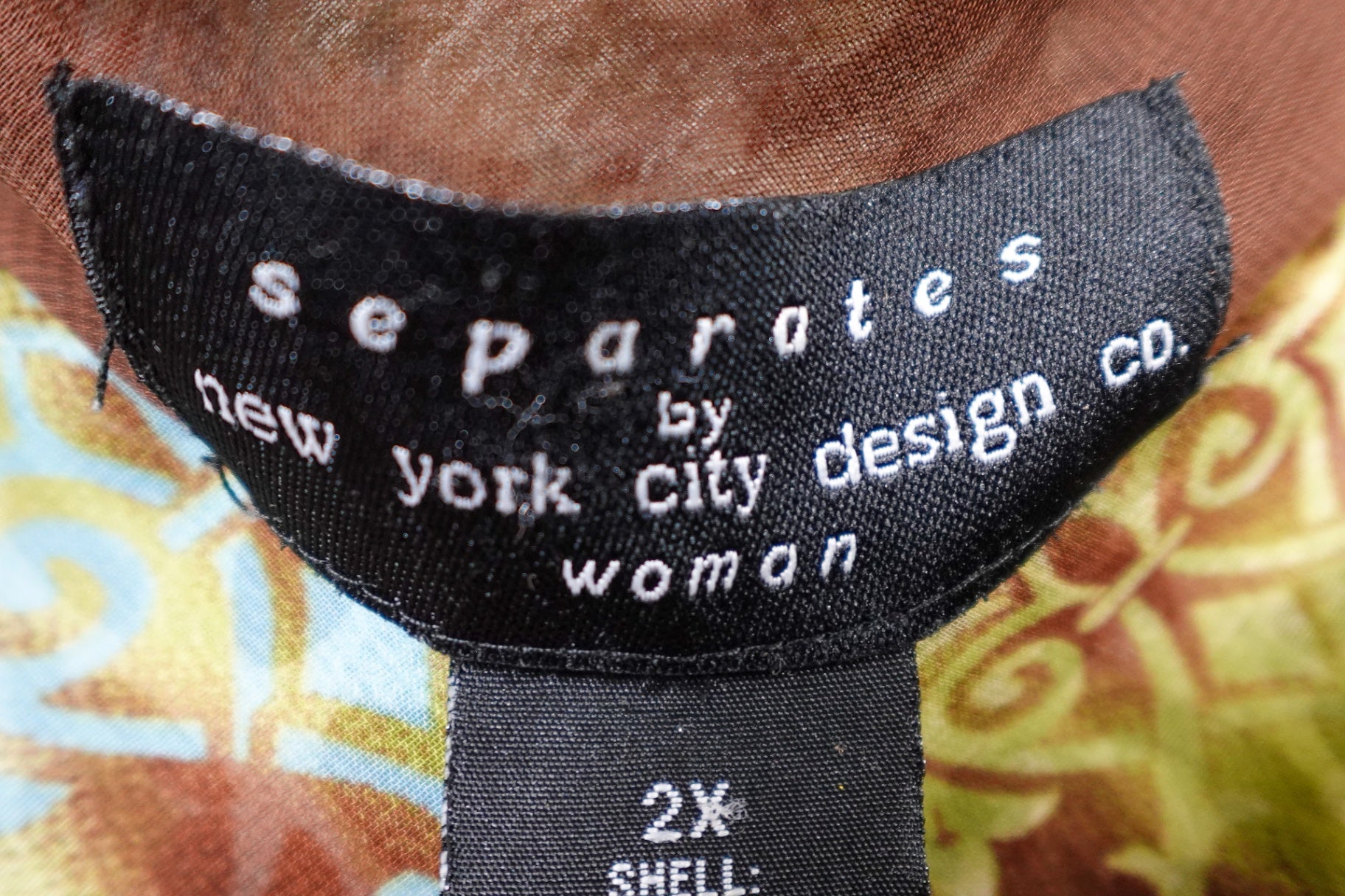 Separates by New York City Design Co., Sleeveless Top, 2X