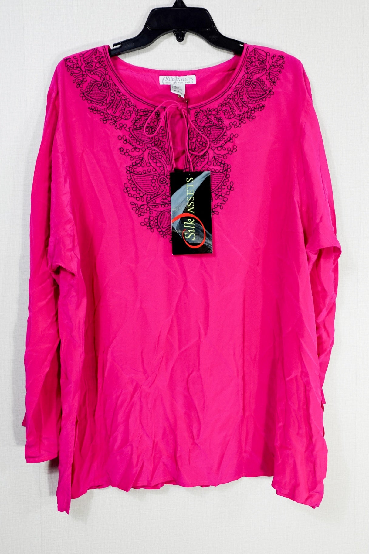 Silk Assets, New Vintage Blouse, L