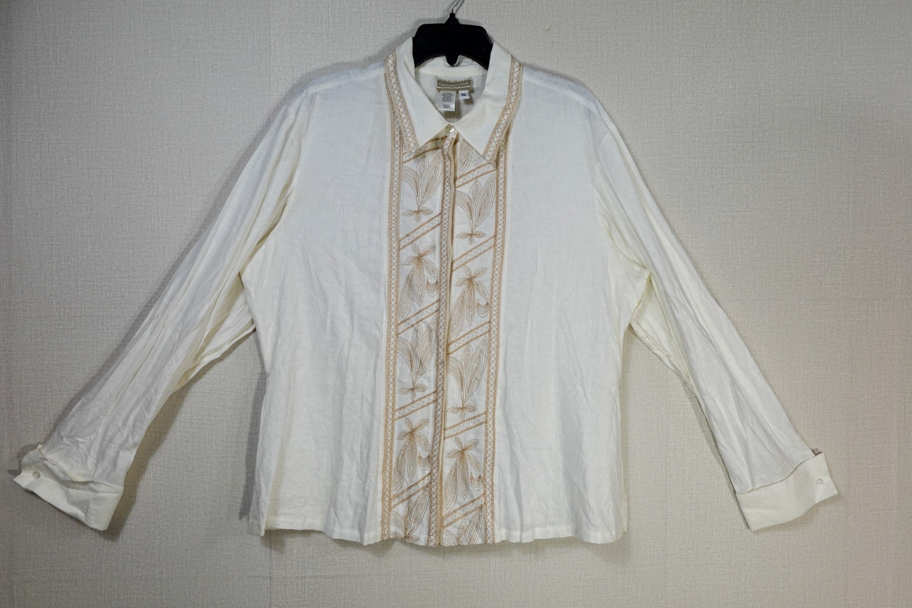 Coldwater Creek, New Vintage Long Sleeve Top, XL