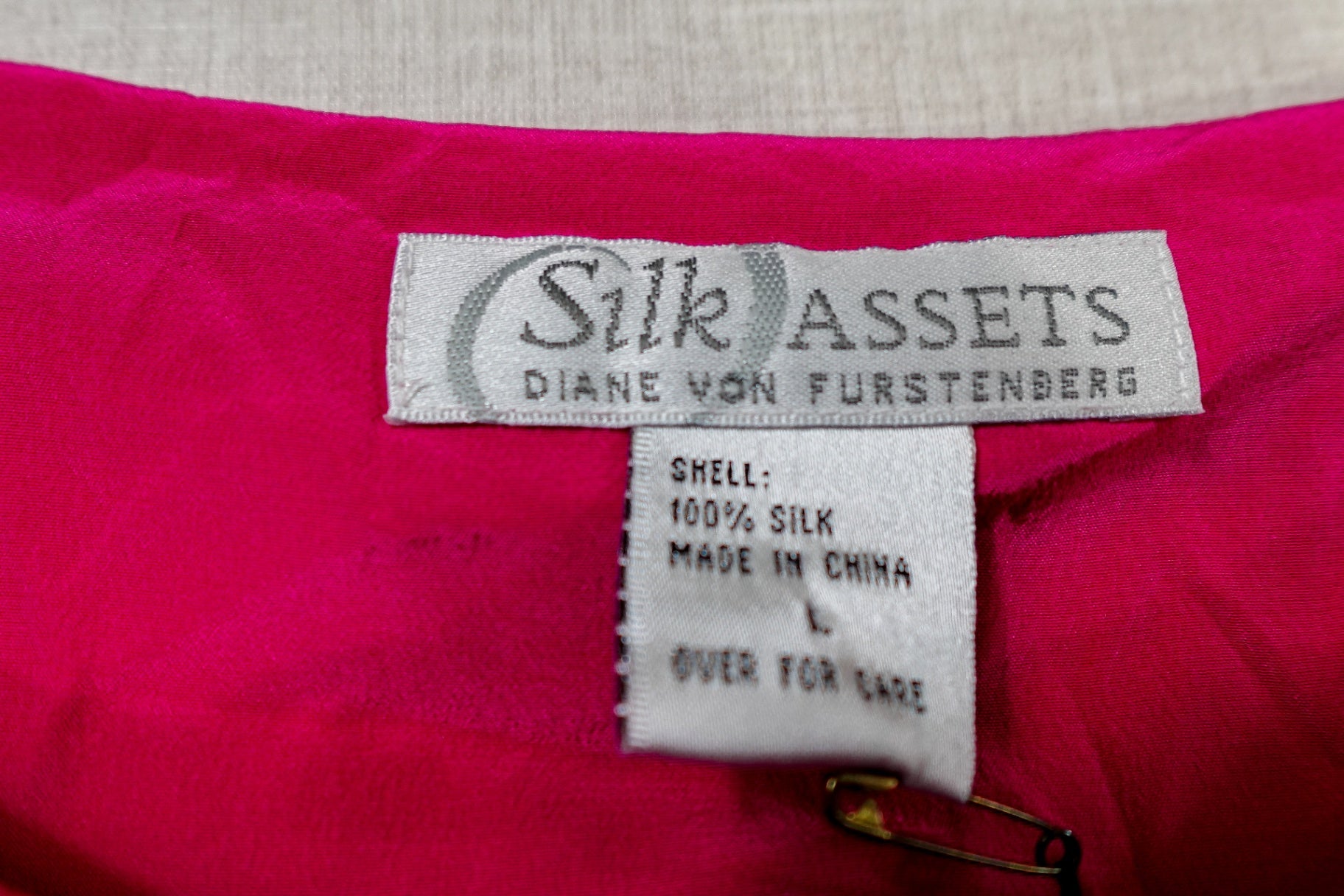 Silk Assets, New Vintage Blouse, L