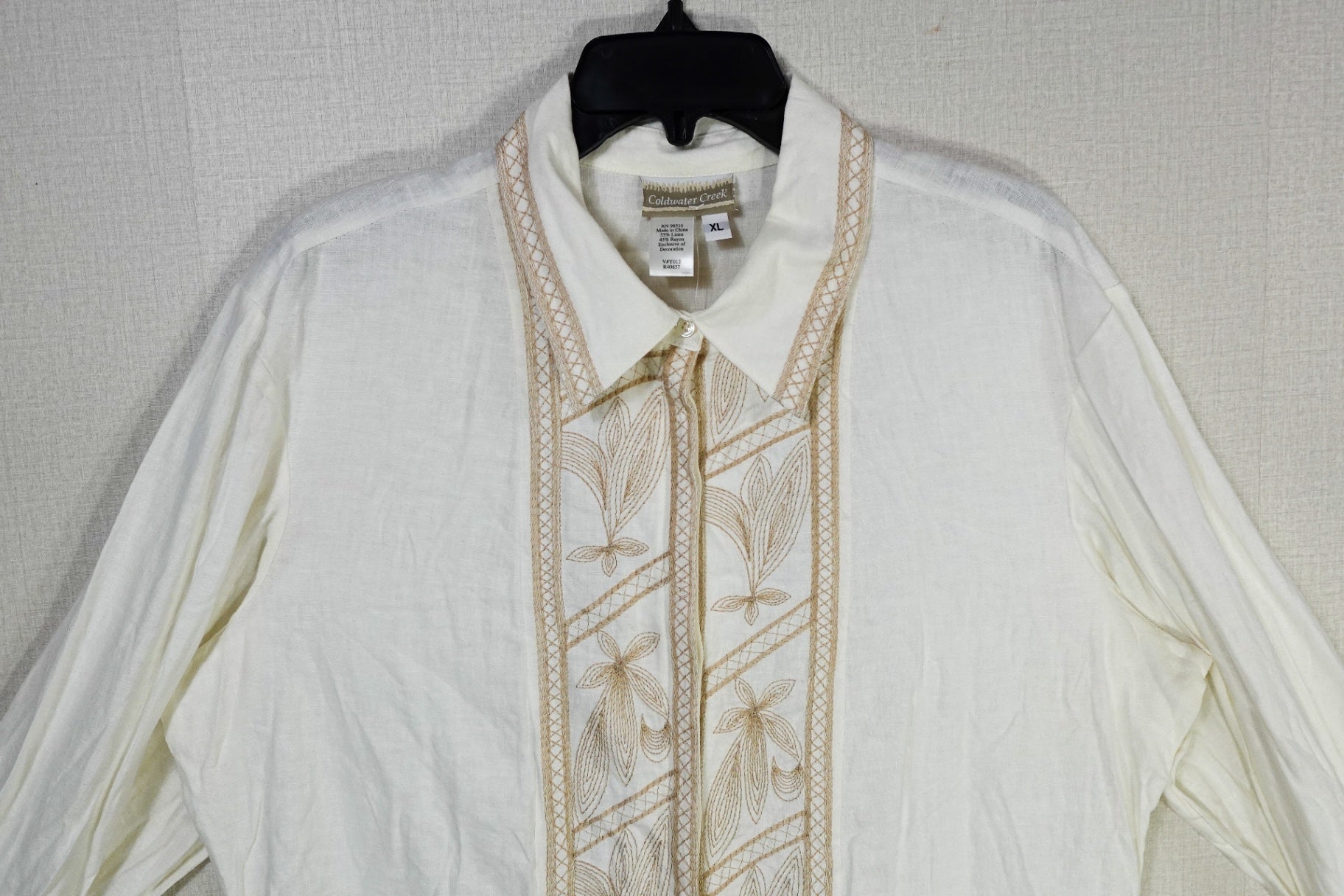Coldwater Creek, New Vintage Long Sleeve Top, XL