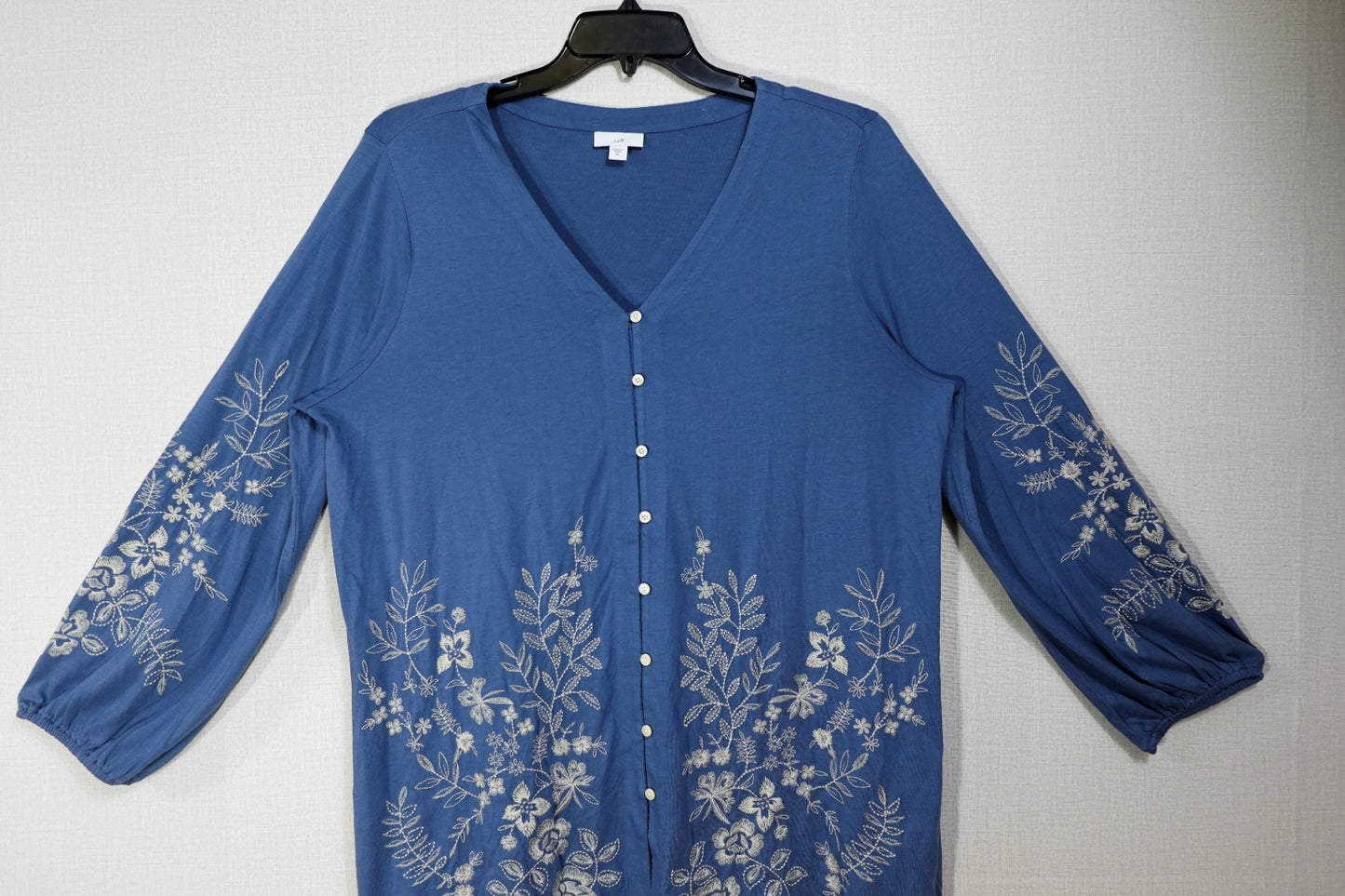 J. Jill, Long Sleeves Top- Button Down, XL