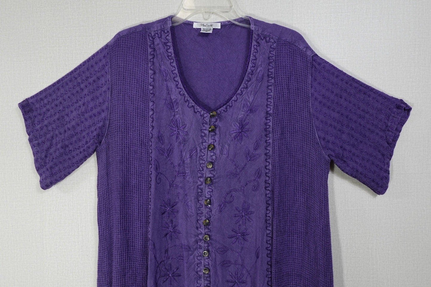 Plus Side , 1/2 Sleeved Tunic, 1X