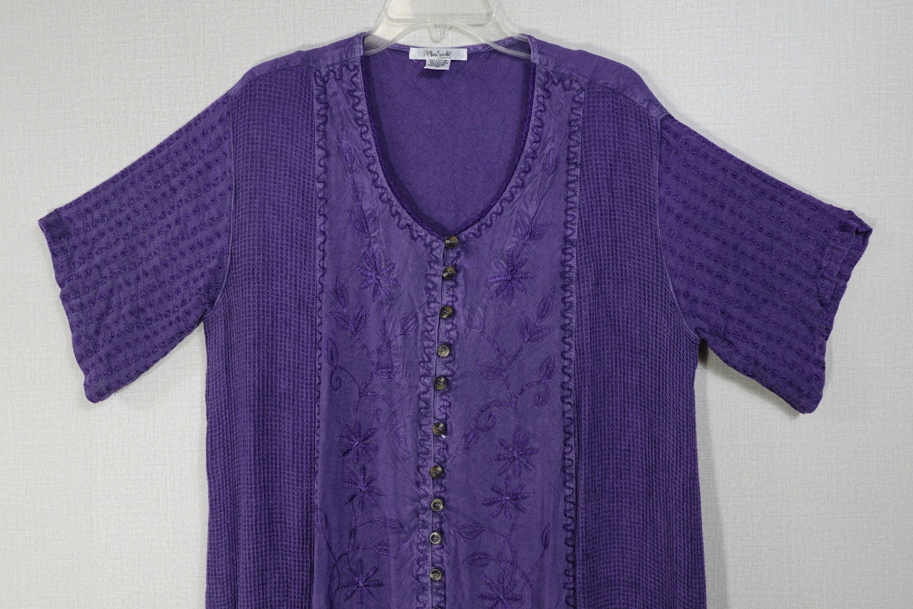 Plus Side , 1/2 Sleeved Tunic, 1X