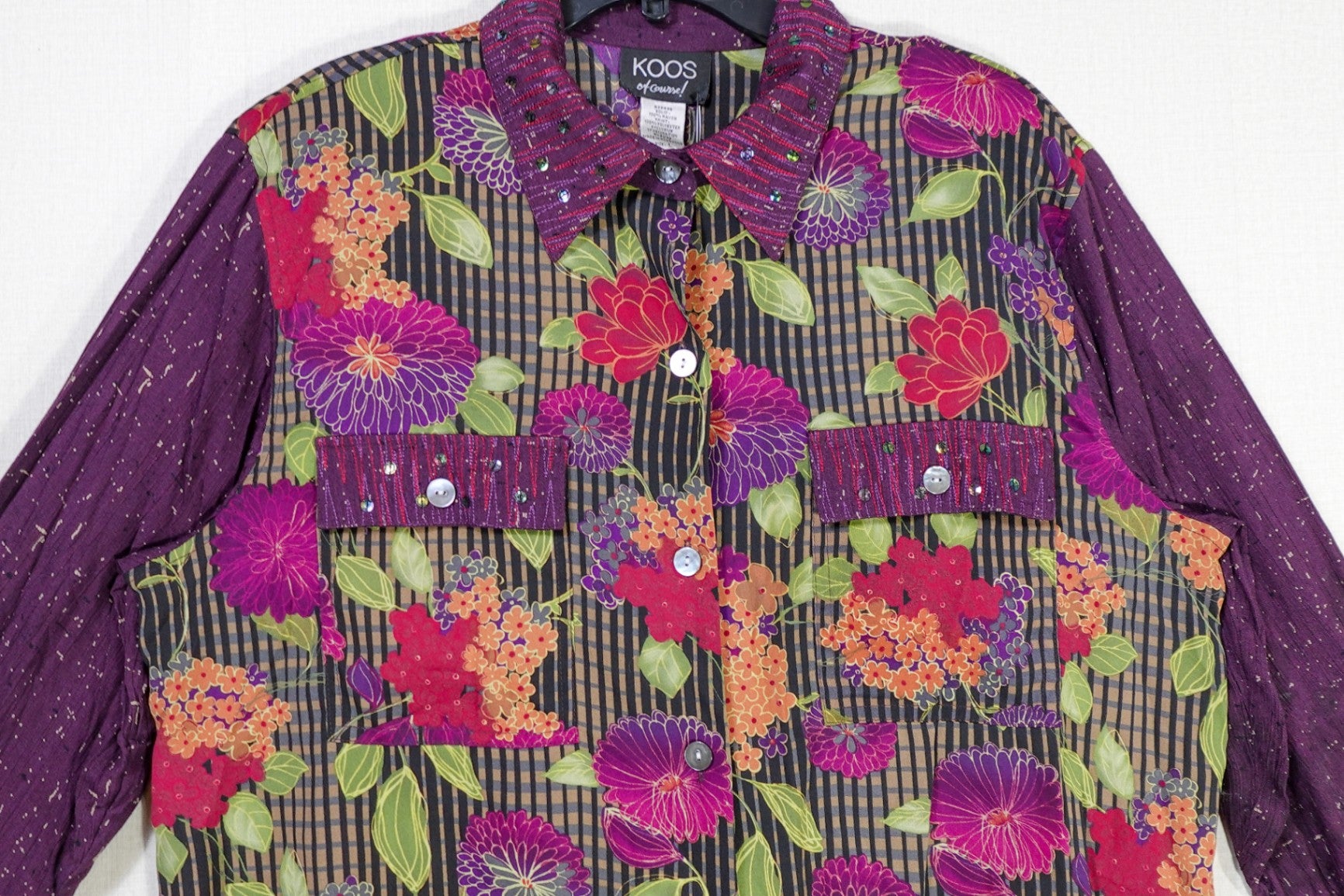 KOOS of Course!, Vintage long sleeve top, large