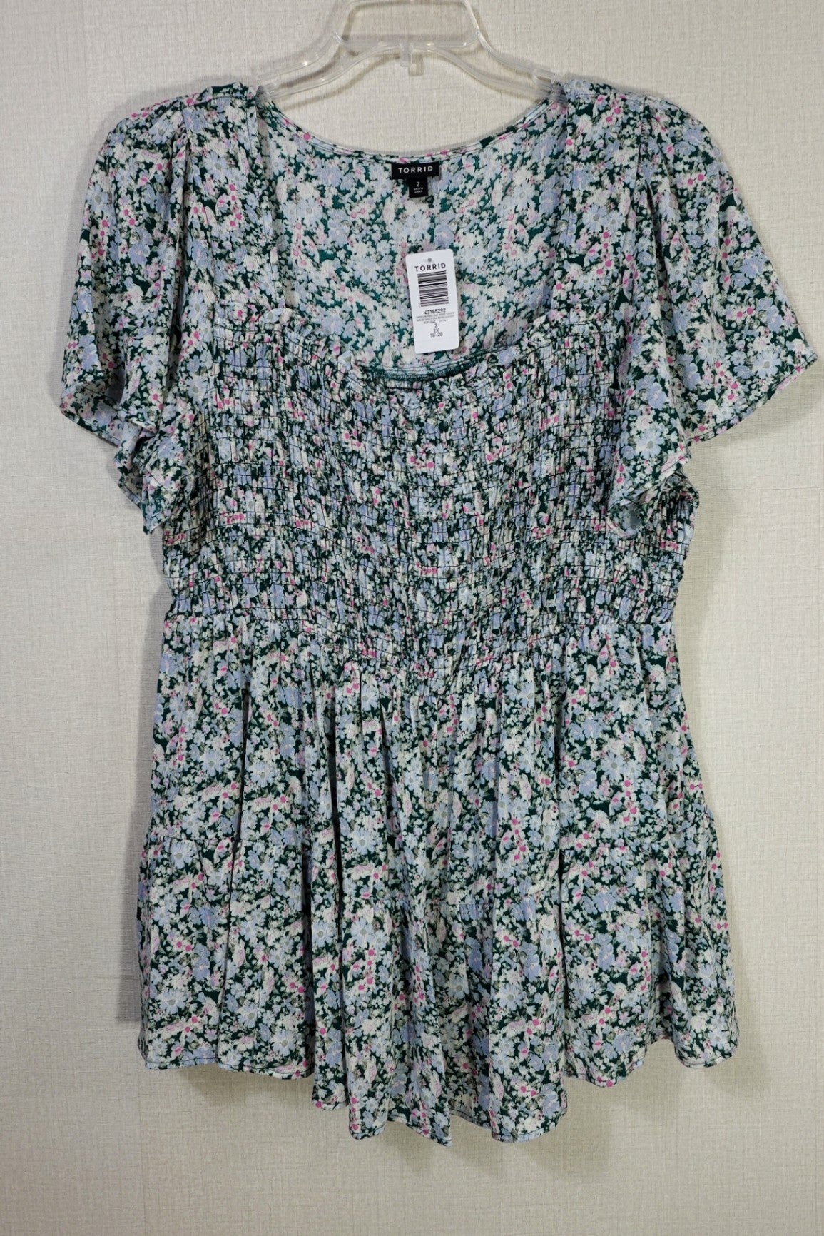 Torrid, New short sleeve top, 18-20