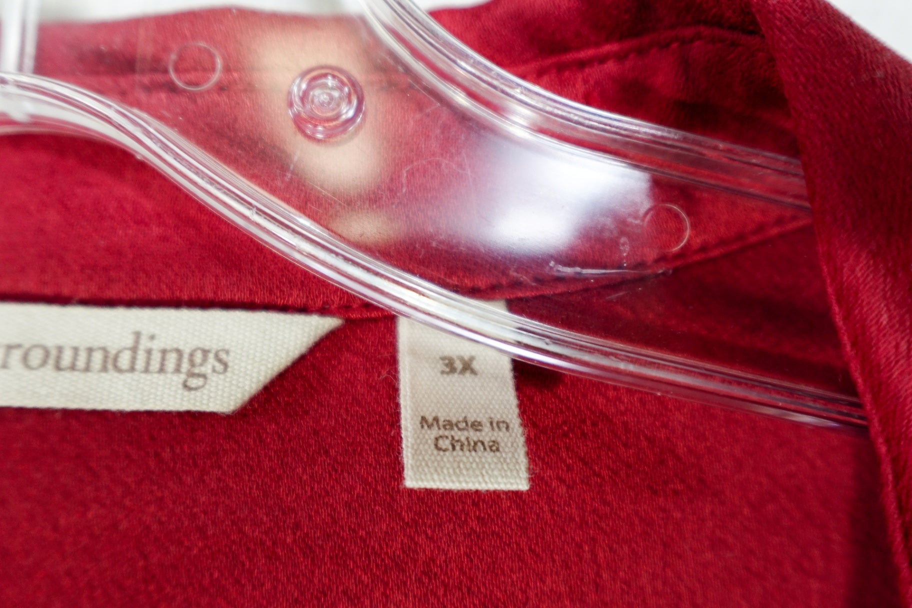 Soft Surroundings, 3/4 Sleeve Top, 3X