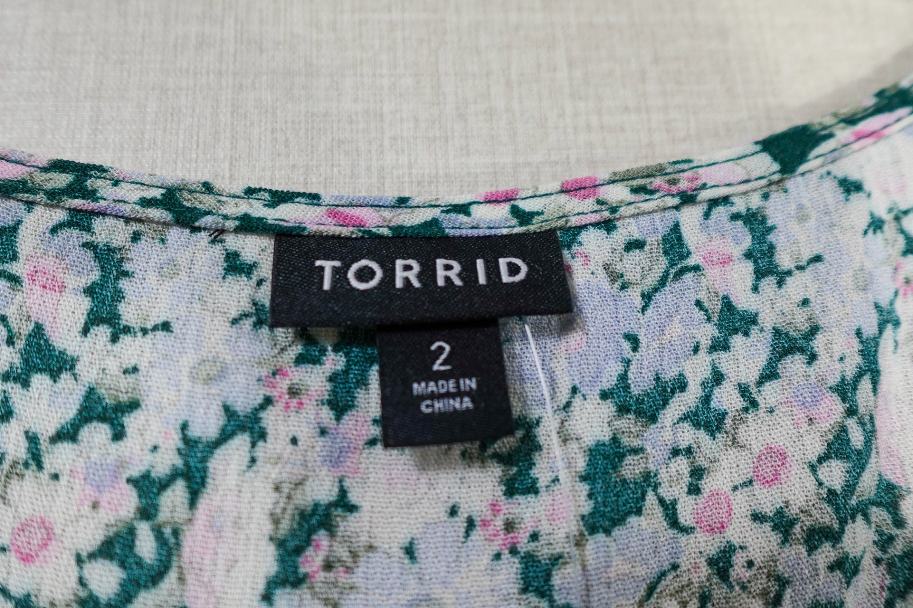 Torrid, New short sleeve top, 18-20