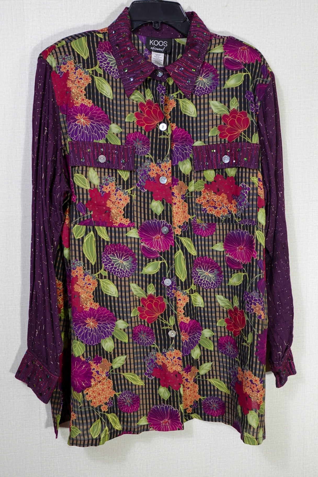 KOOS of Course!, Vintage long sleeve top, large