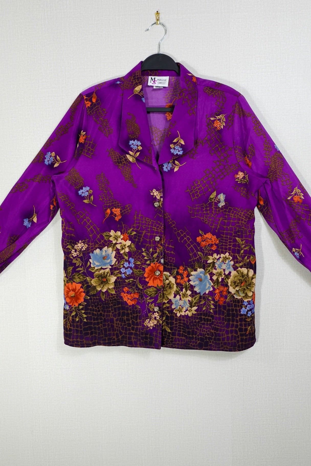 Maggie Sweet, Vintage long blouse, large
