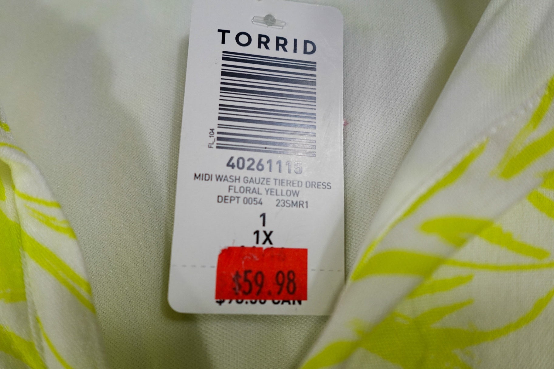 Torrid, New Sundress, 14/16 (1X)