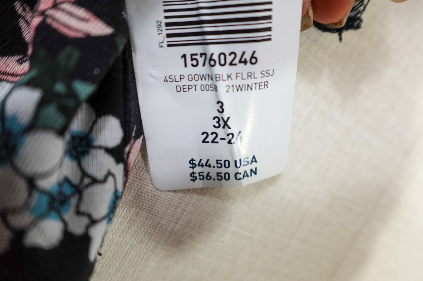 Torrid, Nightgown, 22/24