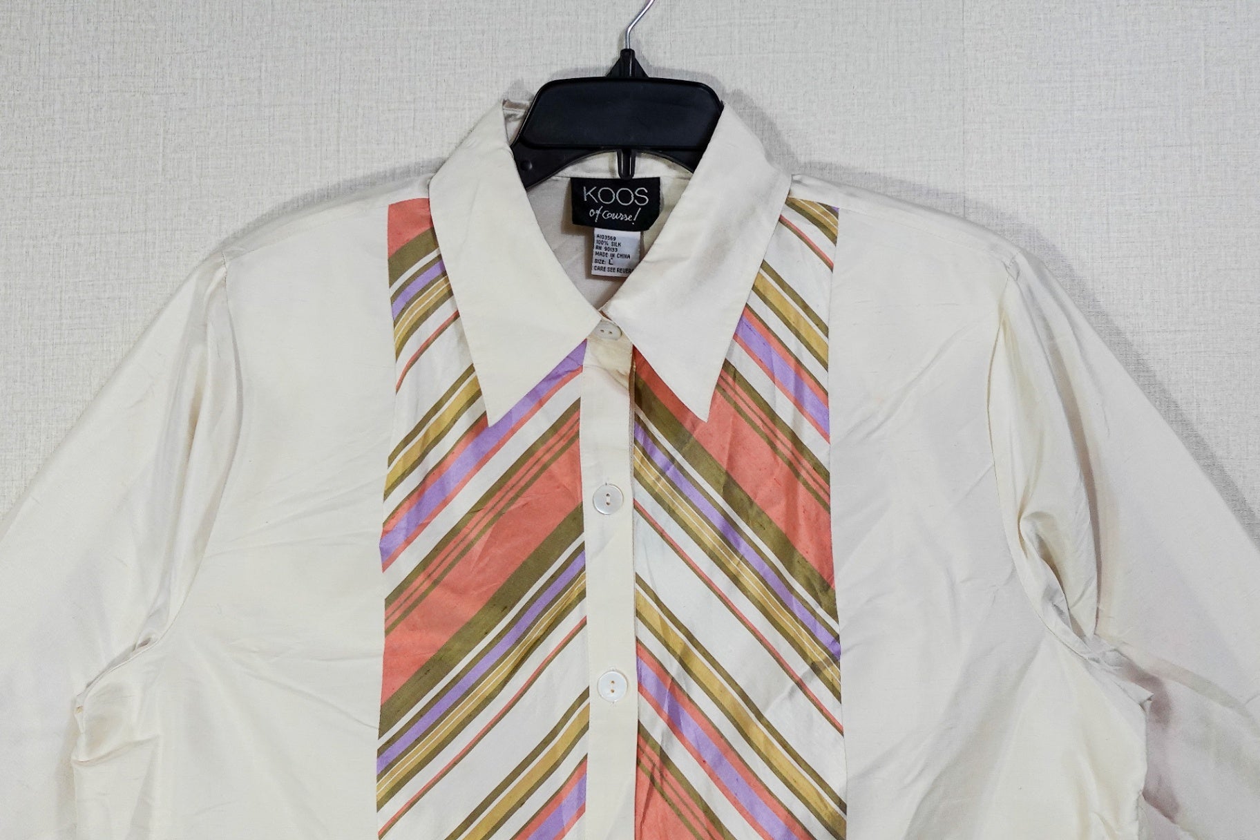 KOOS of course!, New Vintage Long Sleeves Button Down, L