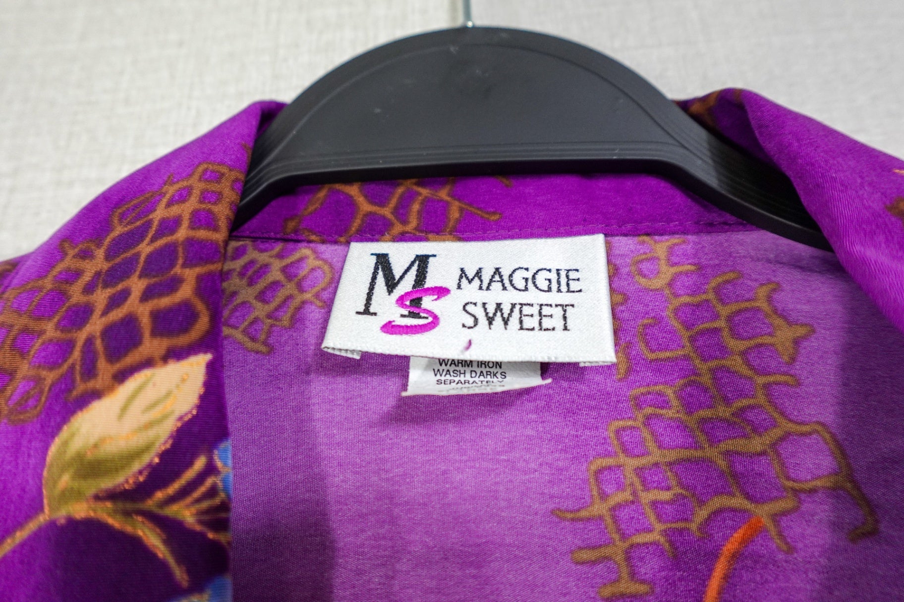 Maggie Sweet, Vintage long blouse, large