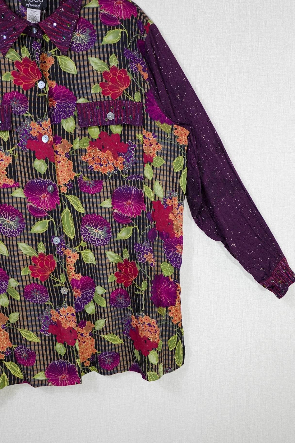 KOOS of Course!, Vintage long sleeve top, large