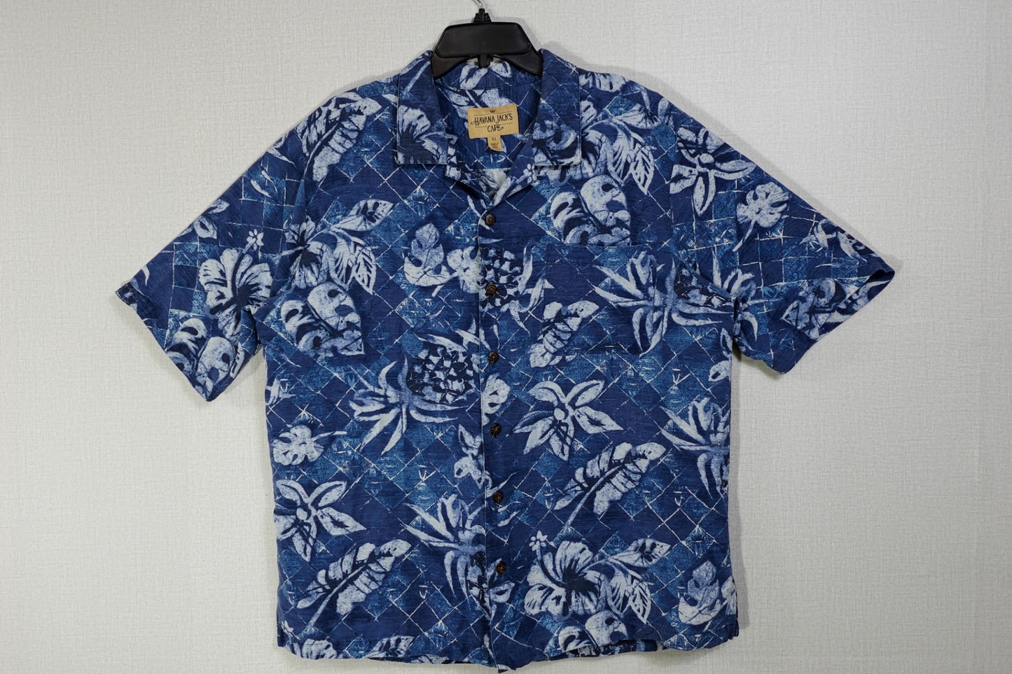 Havana Jack's Cafe, Vintage short sleeve top, XL