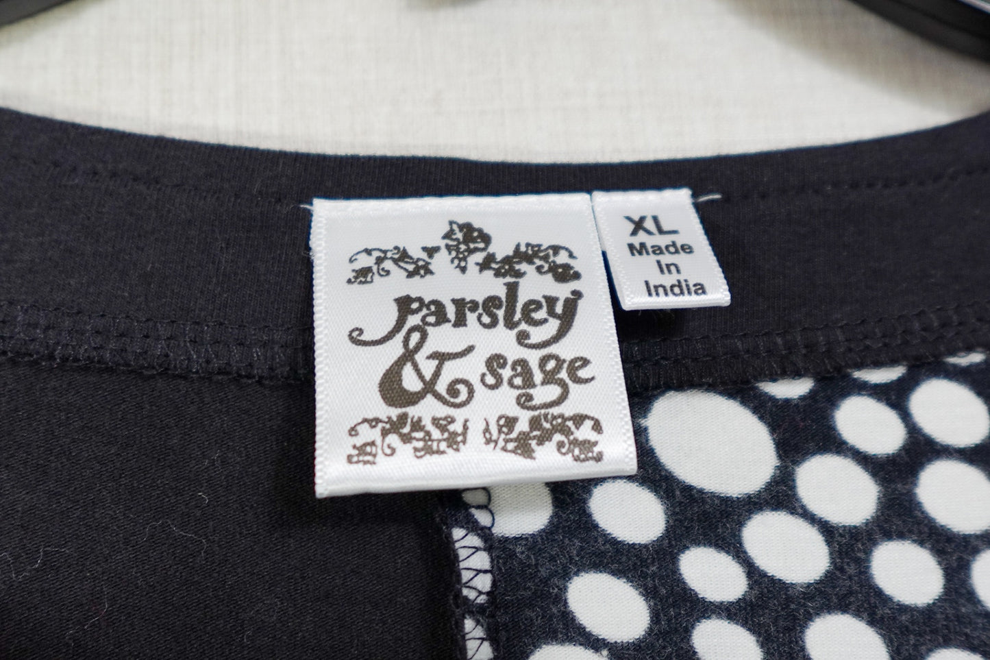Parsley & Sage, 3/4 Sleeeve Tunic, XL