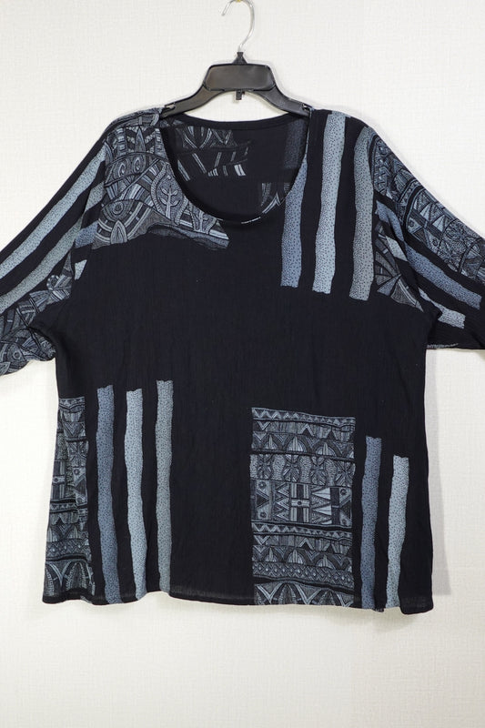 We be bop (No label), SHORT SLEEVED TOP, 2X/3X