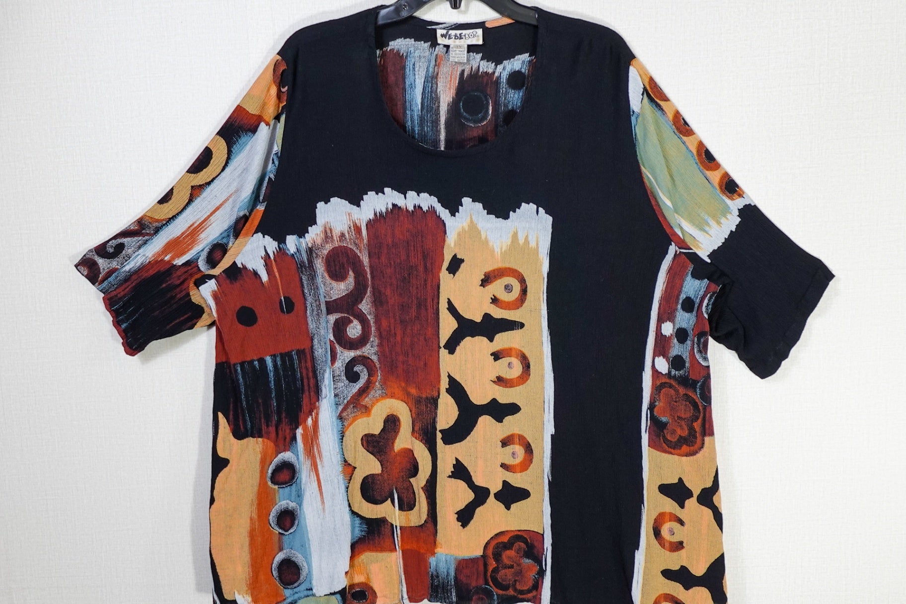 We be bop, SHORT SLEEVED TOP, 16/18- 1X