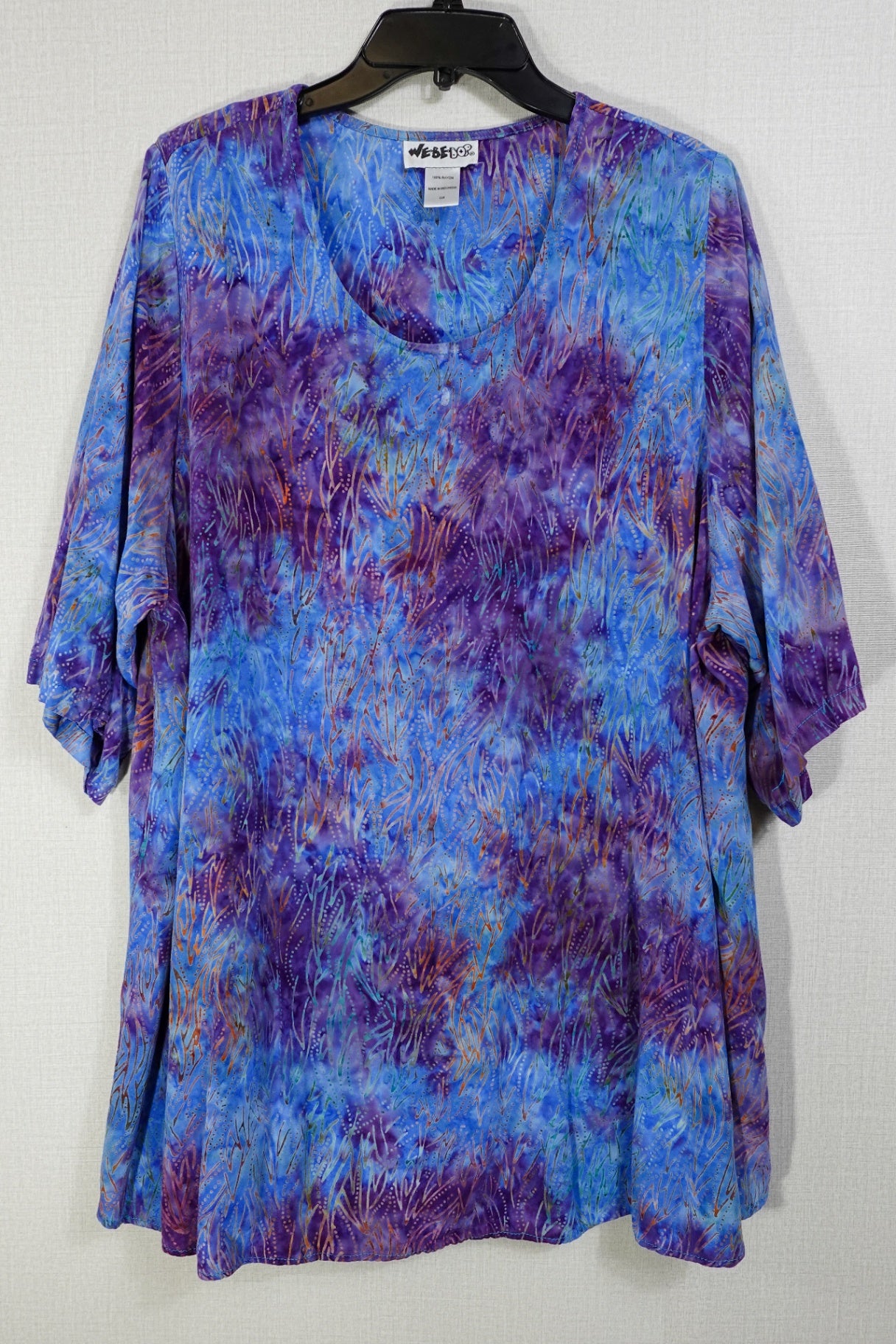 We be bop, SHORT SLEEVED TOP, 12/14 (0X)