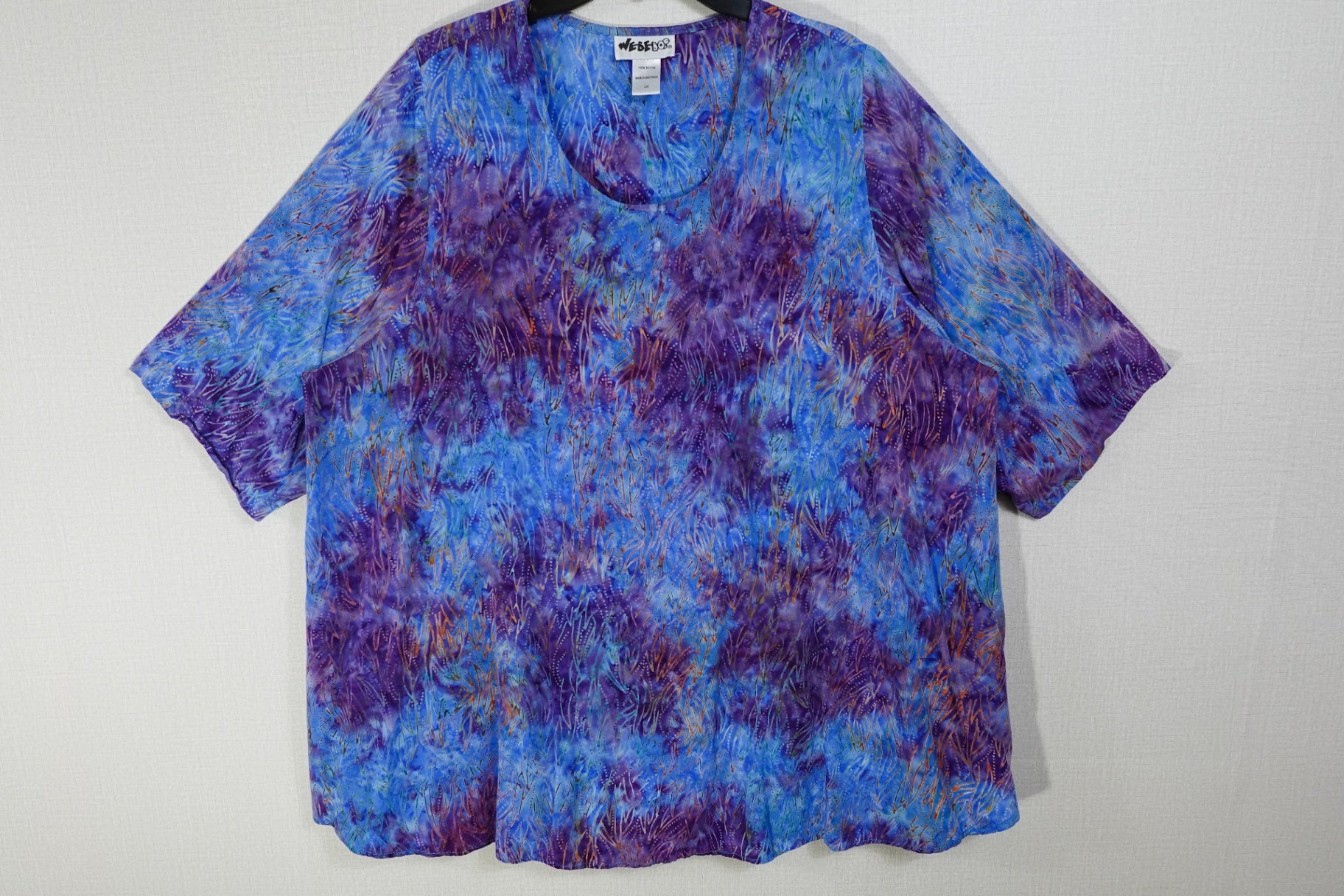 We be bop, SHORT SLEEVED TOP, 12/14 (0X)