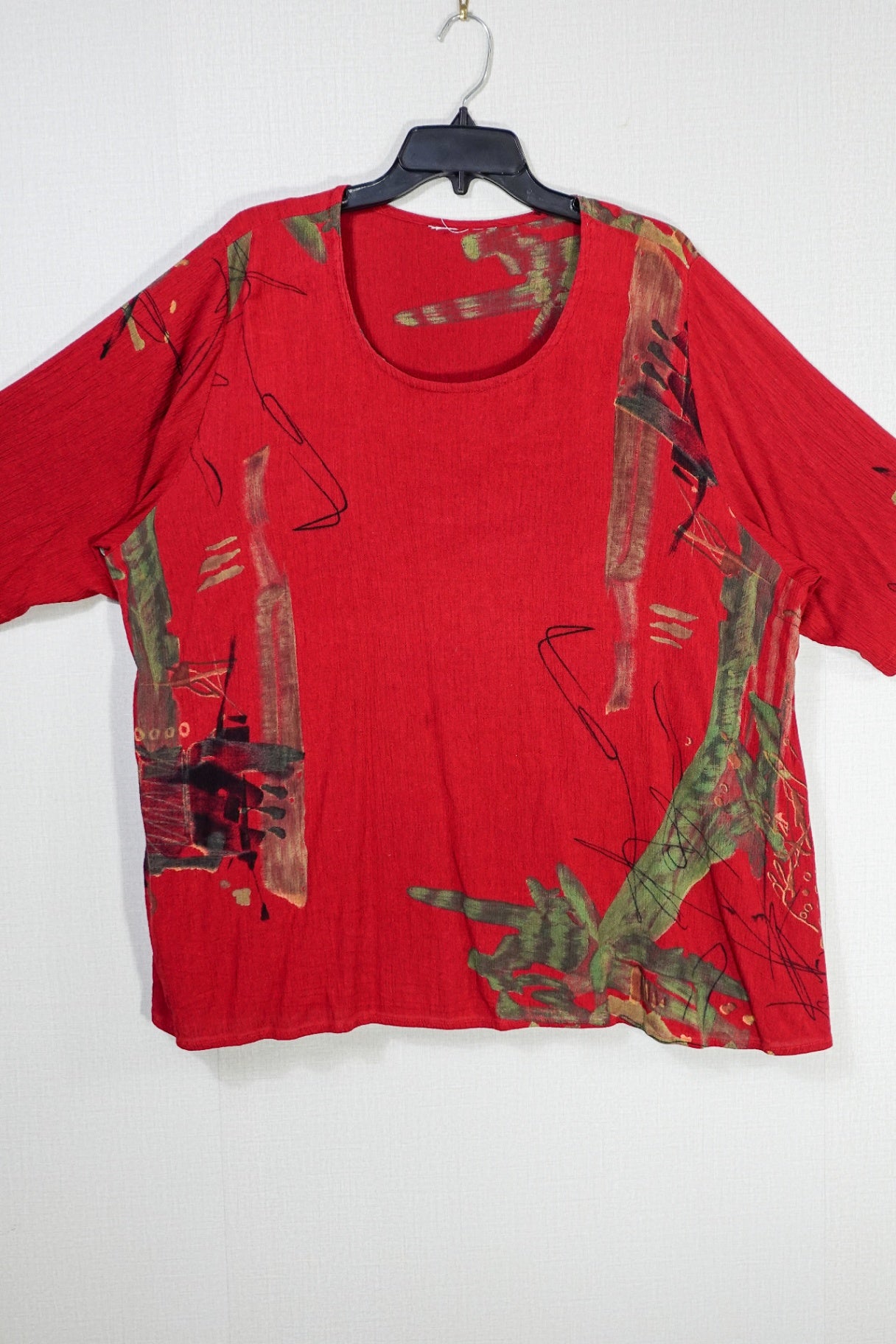 We be bop (No label), SHORT SLEEVED TOP, 2X