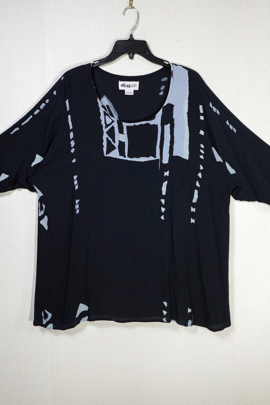 We be bop, SHORT SLEEVED TOP, 12/14 (0X)