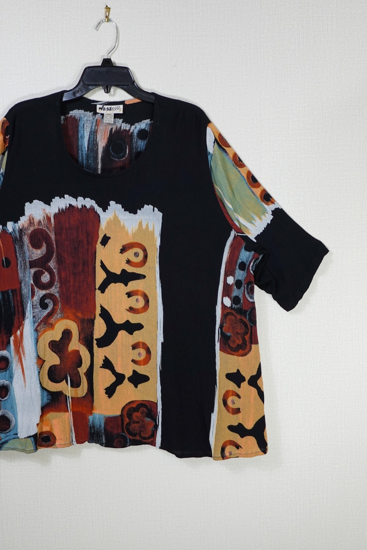 We be bop, SHORT SLEEVED TOP, 16/18- 1X