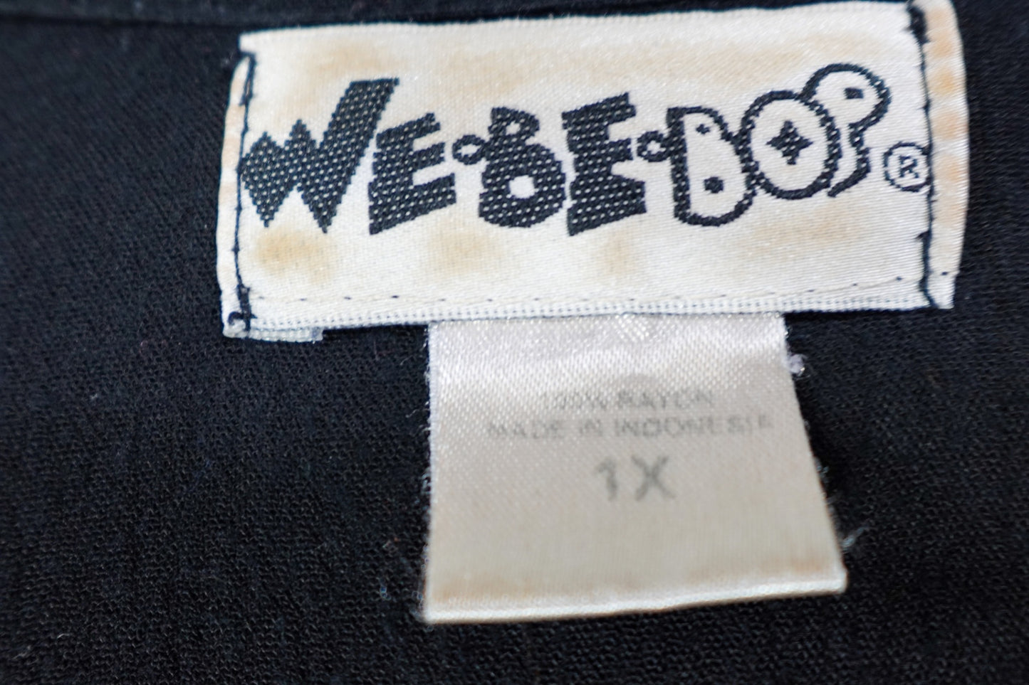 We be bop, SHORT SLEEVED TOP, 16/18- 1X