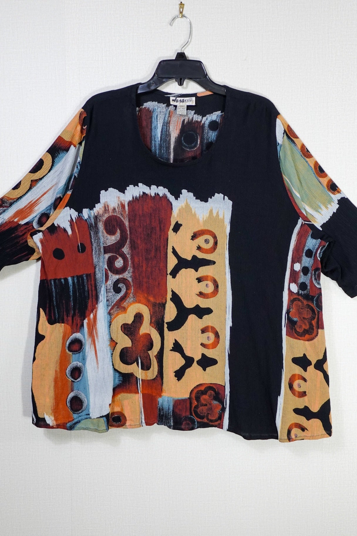 We be bop, SHORT SLEEVED TOP, 16/18- 1X