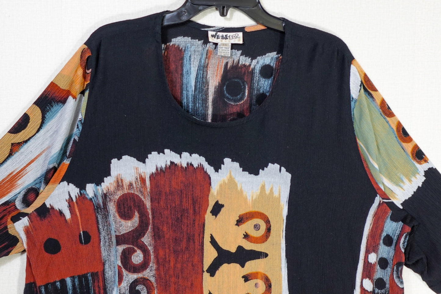 We be bop, SHORT SLEEVED TOP, 16/18- 1X