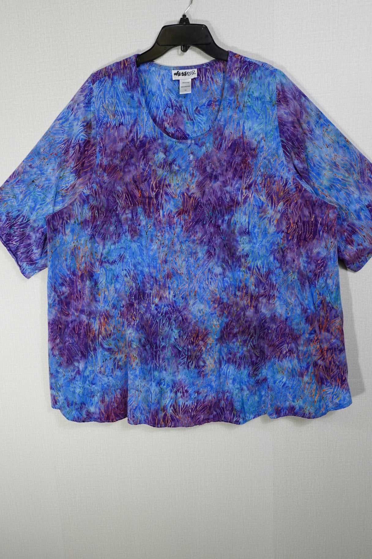 We be bop, SHORT SLEEVED TOP, 12/14 (0X)