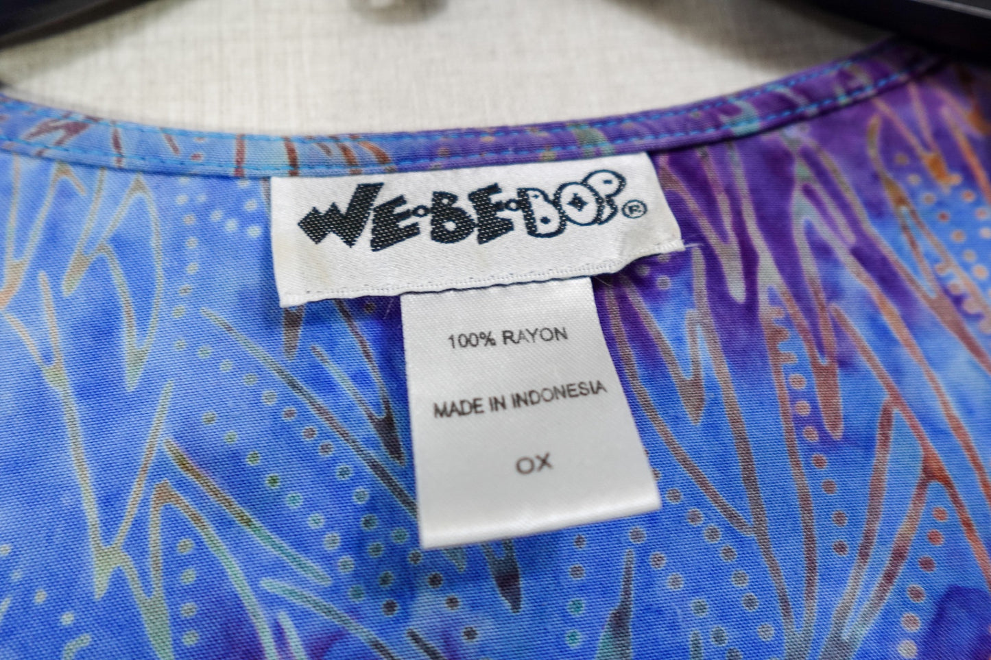 We be bop, SHORT SLEEVED TOP, 12/14 (0X)