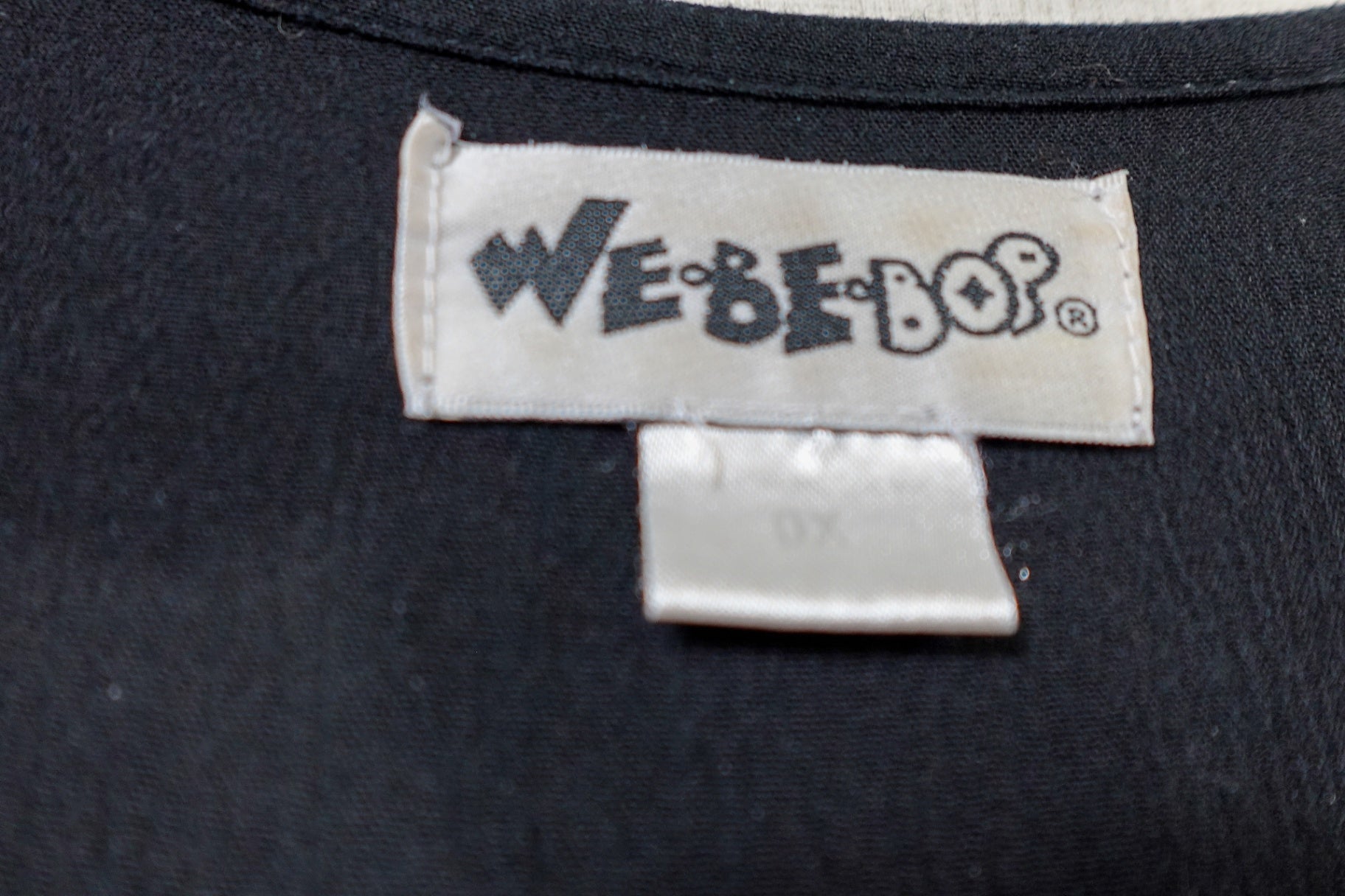 We be bop, SHORT SLEEVED TOP, 12/14 (0X)