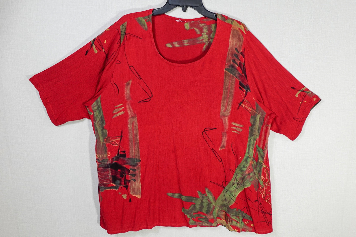 We be bop (No label), SHORT SLEEVED TOP, 2X