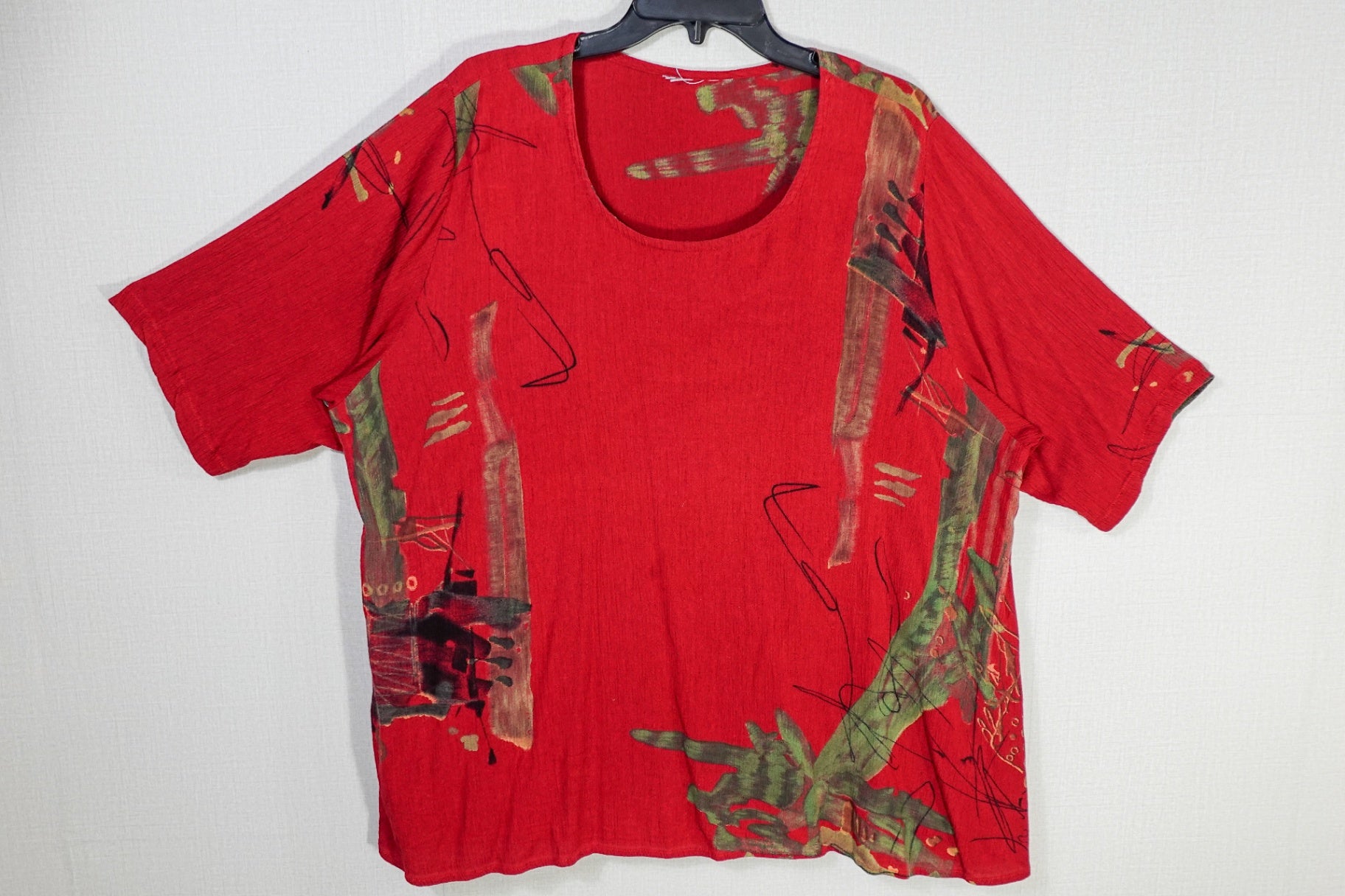 We be bop (No label), SHORT SLEEVED TOP, 2X