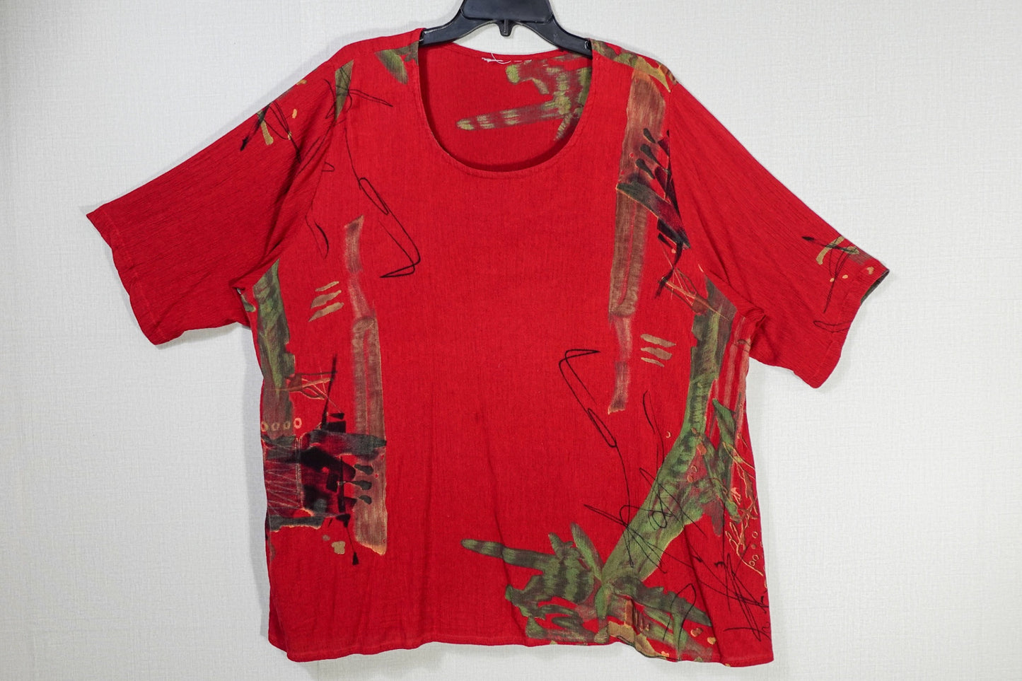 We be bop (No label), SHORT SLEEVED TOP, 2X