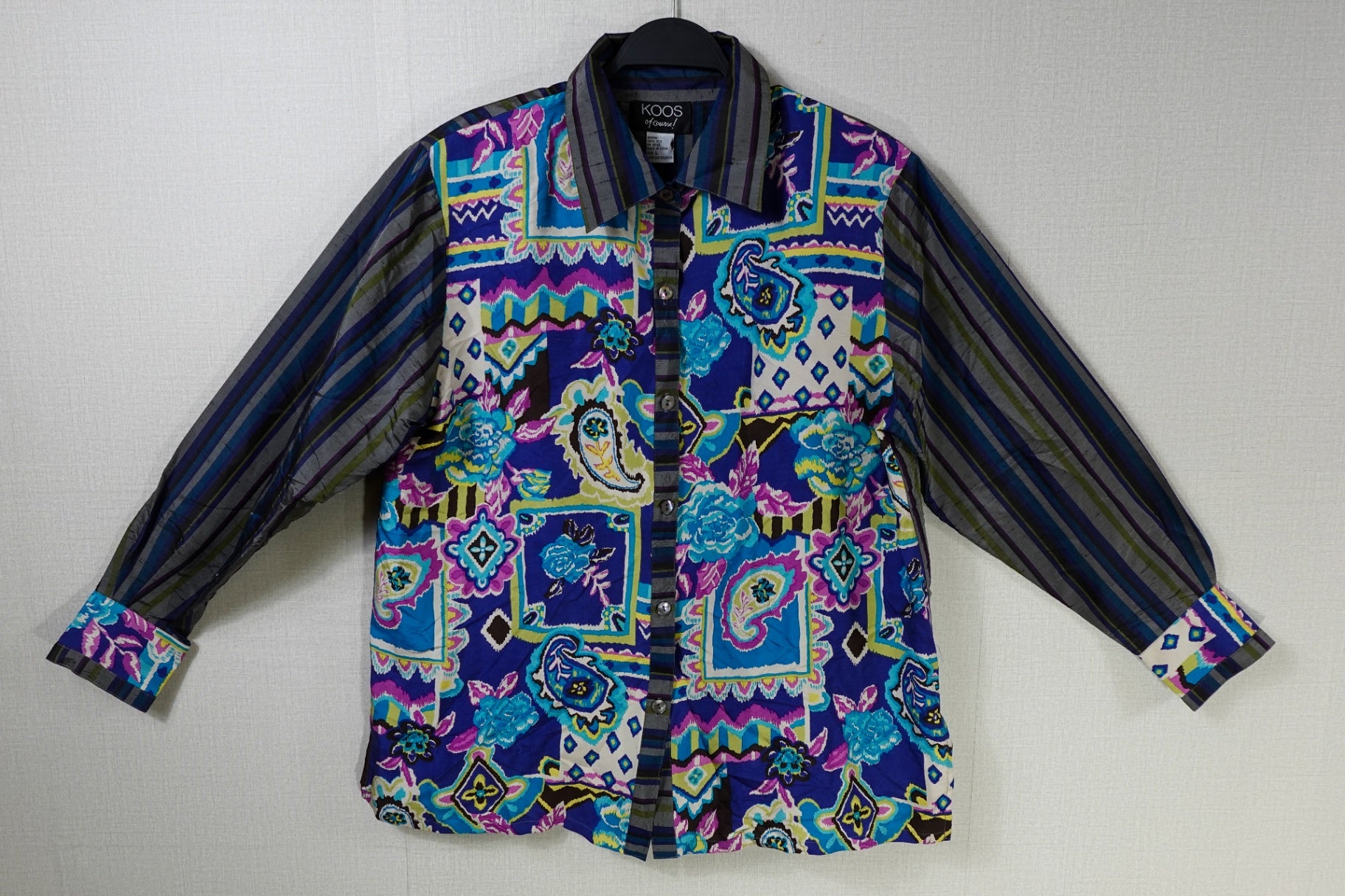 KOOS of Course!, New Vintage button down, Large