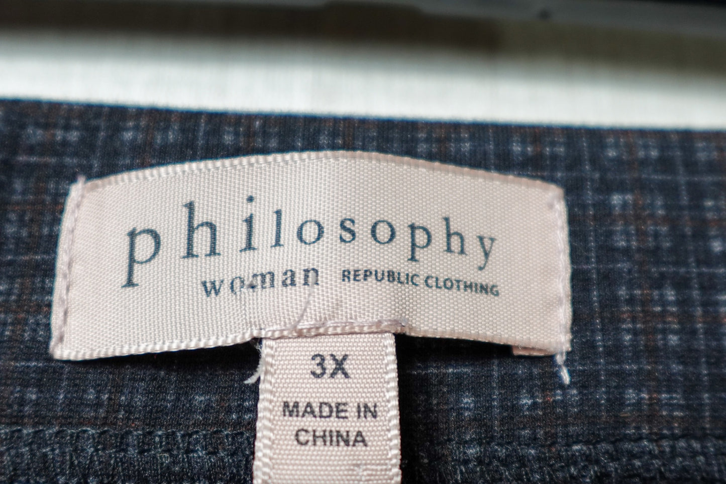 Philosophy, Pants, 3X