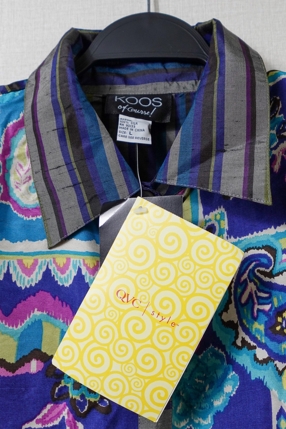 KOOS of Course!, New Vintage button down, Large