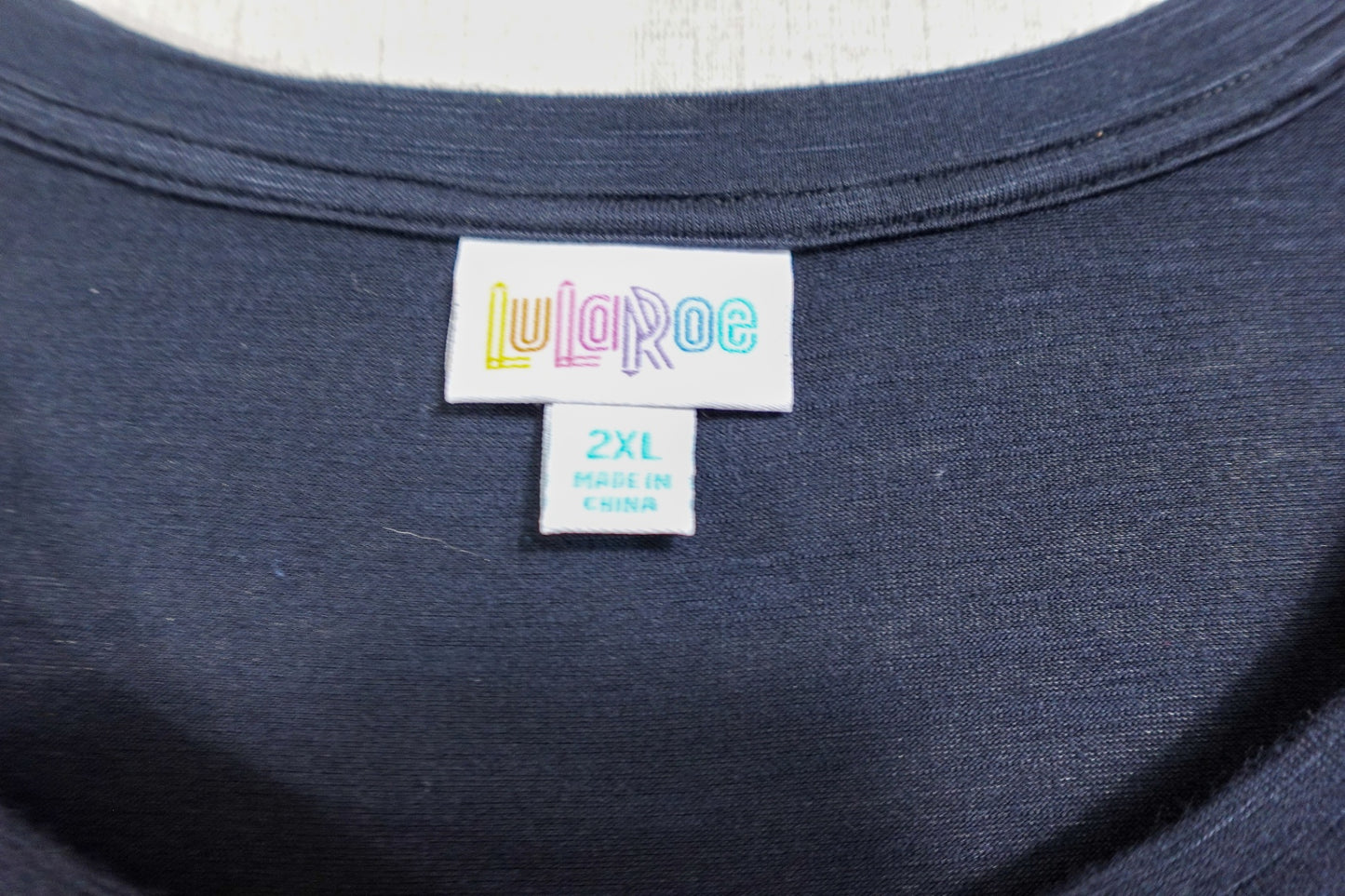 LuLaRoe, short sleeve top, 2XL