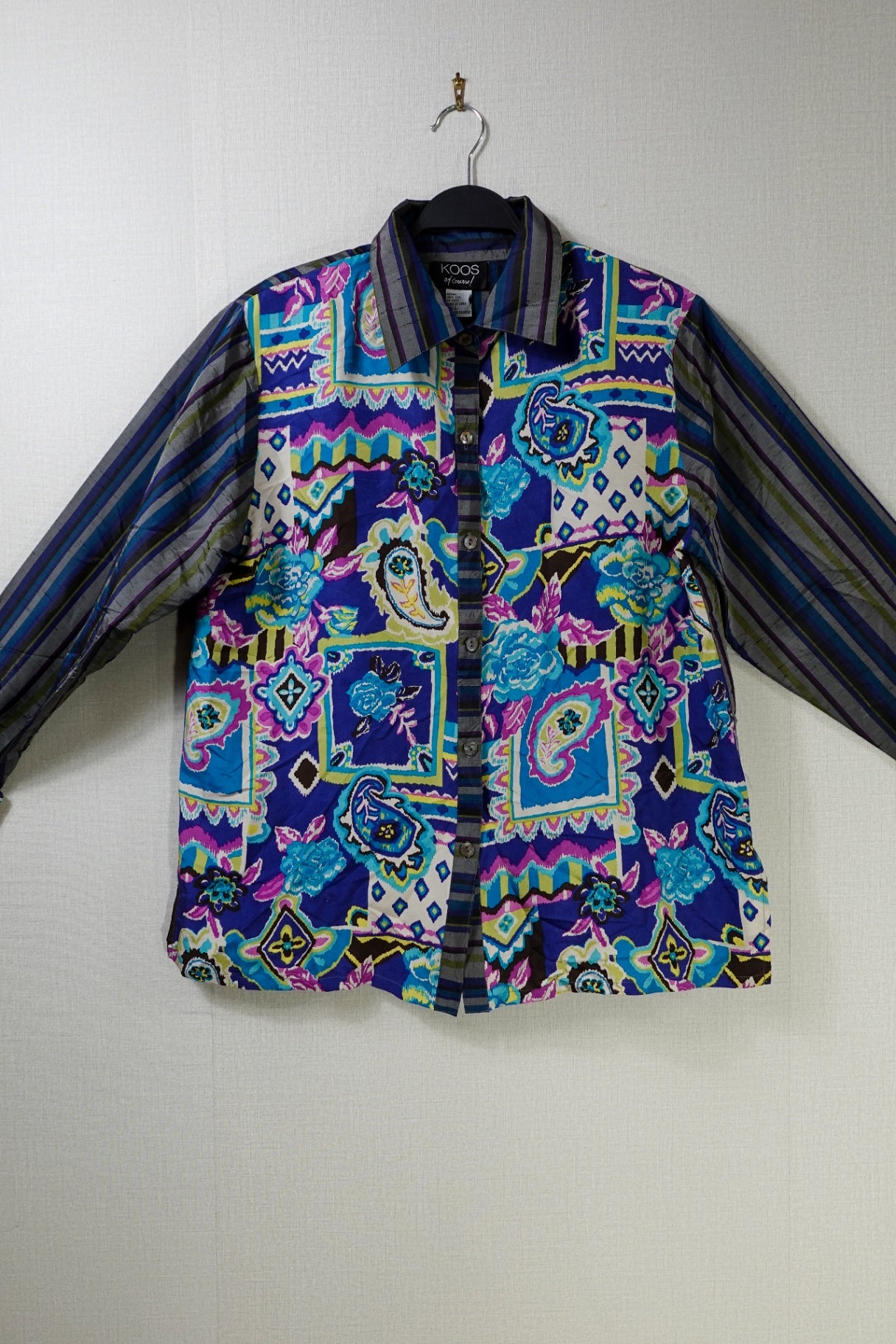 KOOS of Course!, New Vintage button down, Large